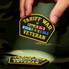 Custom Veterans of the US Tariff War PVC Patch 3D Soft Rubber Badge with Hook Loop for Backpack Jacket Cap