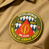 Custom Marine Corps 400th Anniversary PVC Patch 3D Soft Rubber Emblem with Hook and Loop Backing