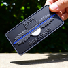 Thin Blue Line Special Edition Custom 3D Soft PVC Rubber Patch Embossed Logo Badge with Hook and Loop Backing