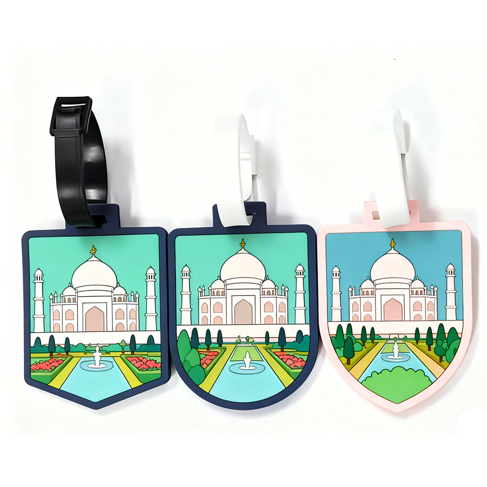 Custom PVC Luggage Tag Boarding Pass Suitcase Label Boarding Pass Logo Luggage Drop Tag