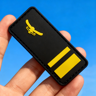 Custom PVC Patches Waterproof Rubber Logo Patches Hook and Loop Silicone Labels for Hats Bags and Clothing