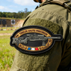 Custom French High Precision Shooter PVC Patch Soft Rubber Badge for Jackets Backpacks Outdoor Gear