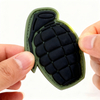 Custom Grenade PVC Patch 3D Soft Rubber Tactical Style Hook and Loop Badge Durable Embossed PVC Label for Outdoor Gear Bags