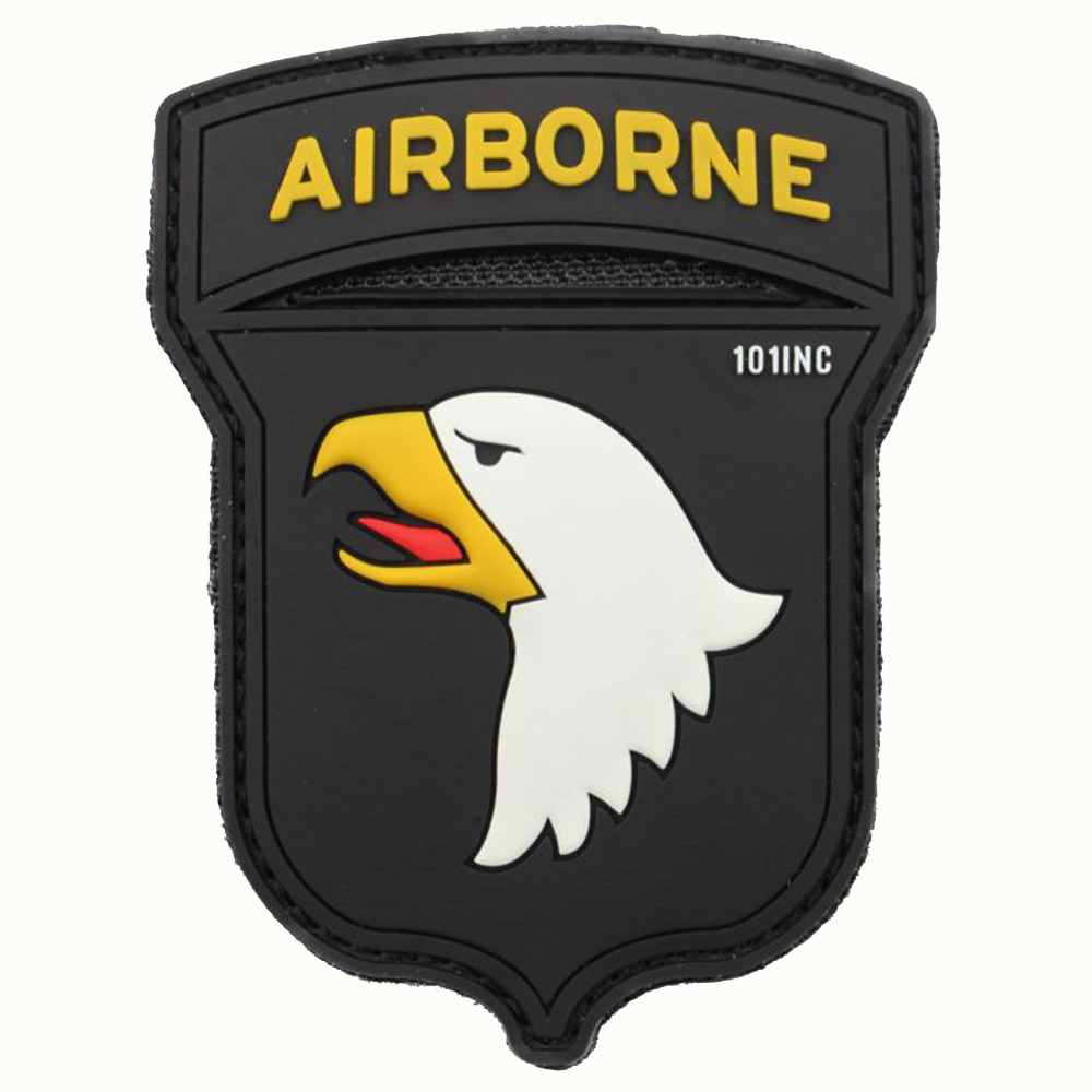 PVC 101st Airborne Hook & Loop Patch