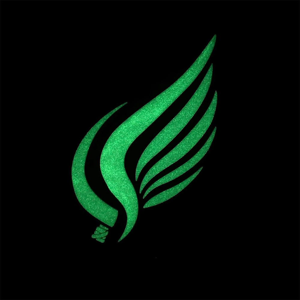 Custom Israel UAV Division 3D PVC Patch Glow in the Dark Soft Rubber Badge for Jackets and Collectors