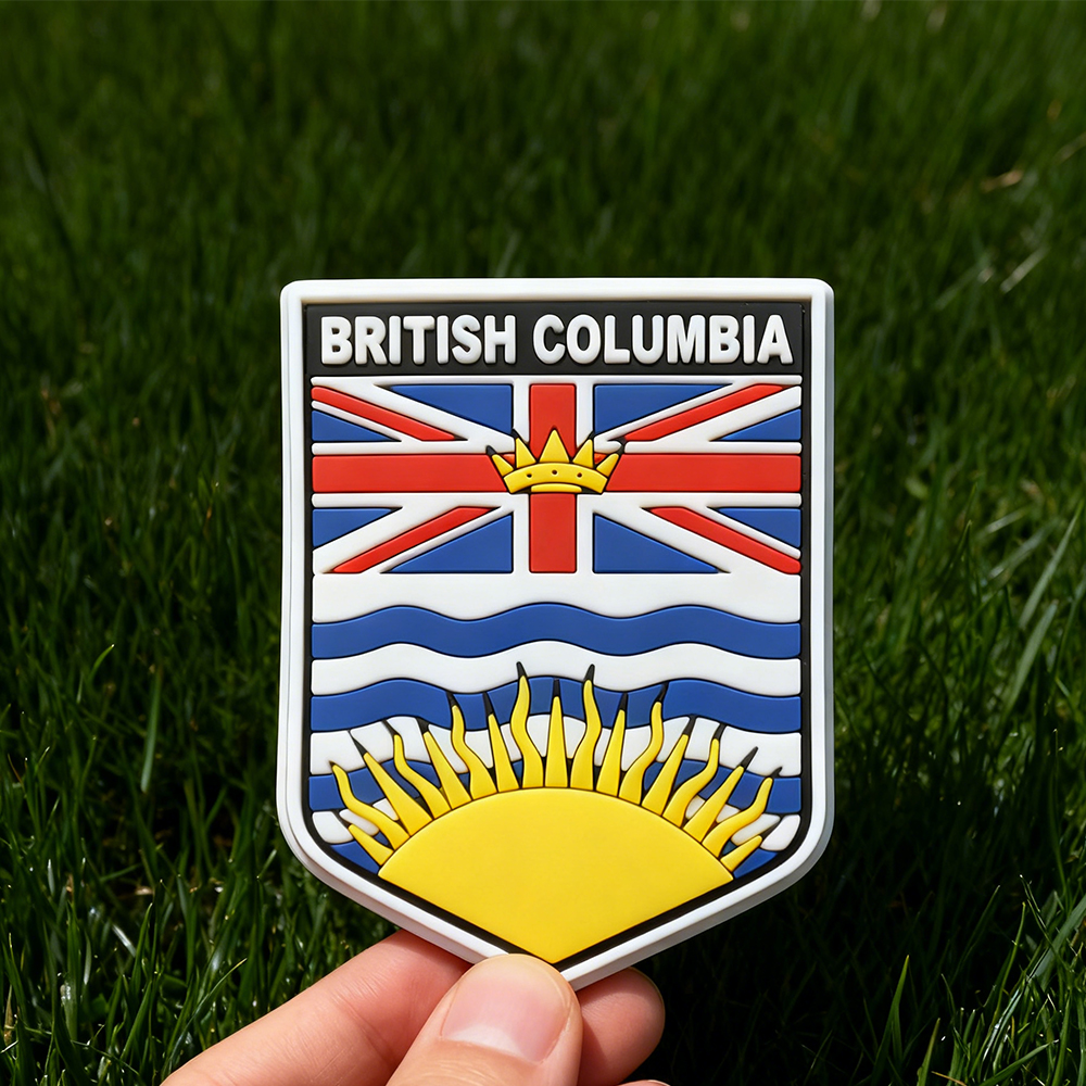 British Columbia Provincial Shield PVC Morale Patch