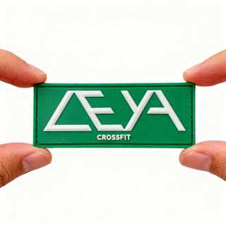 Premium Soft PVC Label for Sportswear and Yoga Apparel Custom Durable Logo Tags