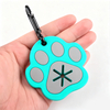 Free Sample Custom PVC Hands-Free Dog Poop Bag Holder Keychain Used Waste Bag Carrier Pet Poop Dispenser
