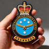 Custom Australian Cadets PVC Patch 3D Soft Rubber Emblem with Hook and Loop Backing for Jackets and Bags