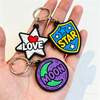 Custom Design Keychain Personalized Logo Pvc Rubber Keychain Business Promotional Gift