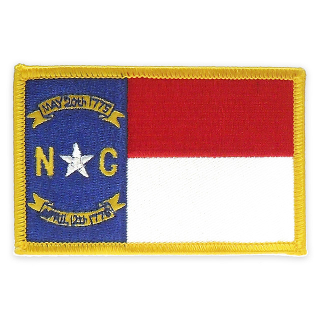 Customized Embroidered USA State Patches