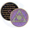 Glitter Triplate AA Coins 24 Hour & Monthly Celebration
