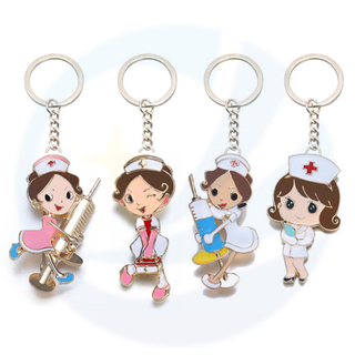 Medical Staff Human Nurse Hospital Keychain Doctor Key Chain 
