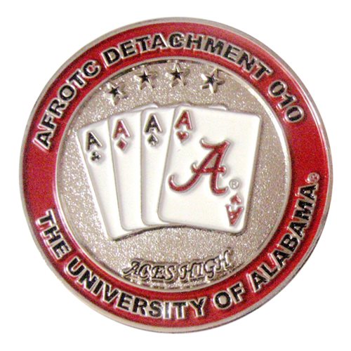 AFROTC Det 010 University of Alabama Commander Challenge Coin