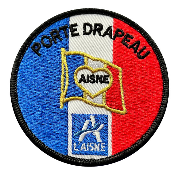 Custom French Military embroidery Patch 