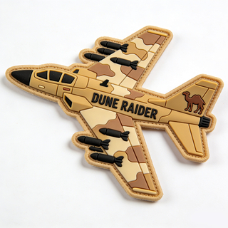 Factory Soft PVC Rubber Tactical Patch 3D Embossed Logo Moral Patch