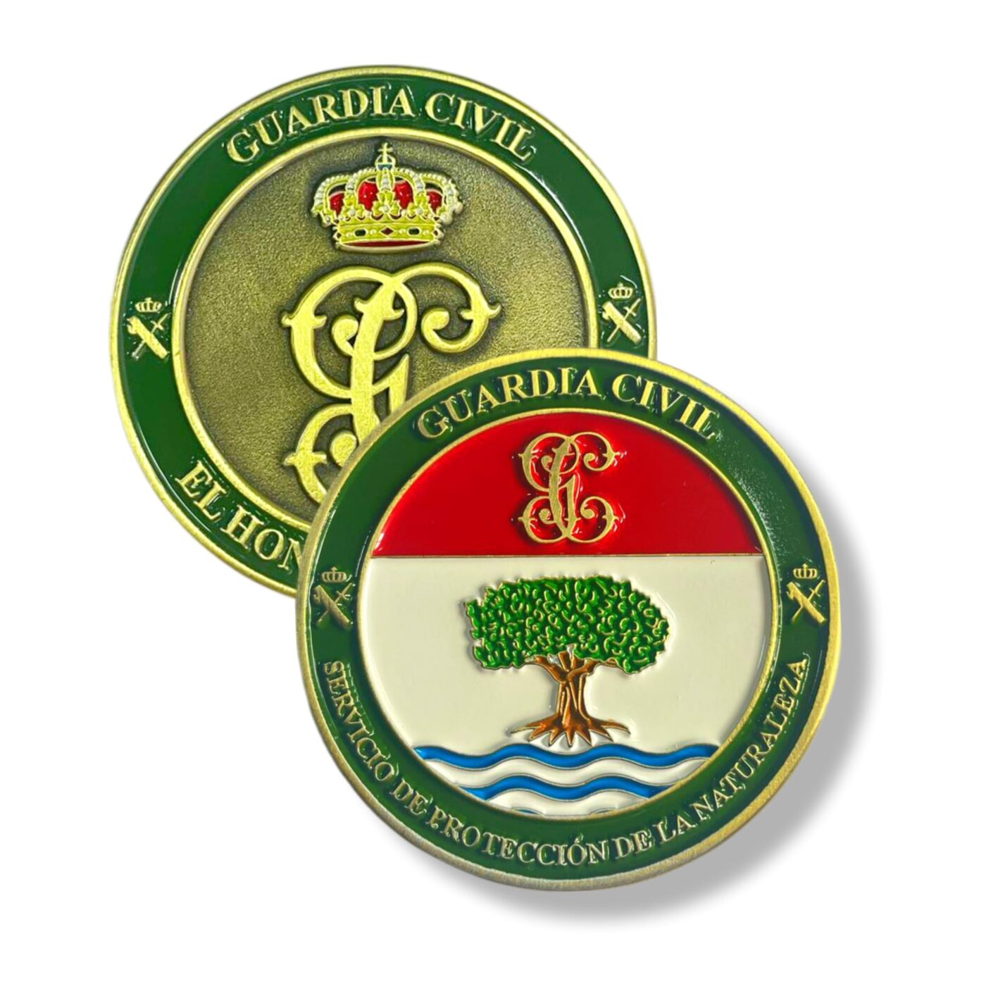 Spain Military Police Unit Challenge Coin Custom 3D Metal Coin for Official Commemoration