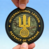 International Morale Support Legion Ukraine Camo PVC Patch Custom Soft Rubber Patch Durable Camo Emblem for Apparel Bags Gear