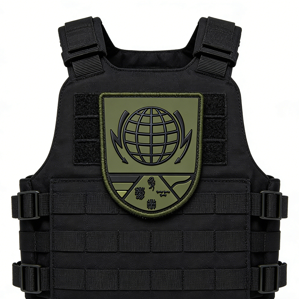 Germany Federal Service PVC Patch New Custom Soft Rubber Emblem for German Federal Units Gear Apparel and Collectible Accessories