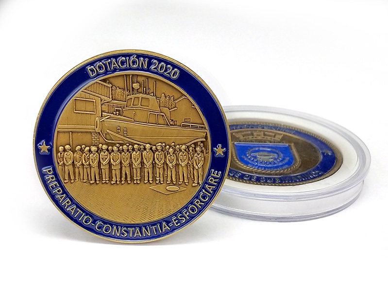 Chile Navy Challenge Coin