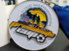 Zhongshan Factory Professional Customized Metal Marathon Sports Award Medallion Soccer Trophy Gold Medal