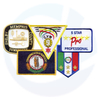 Custom Patches Embroidery Badge Heat Cut Iron On Custom Logo Embroidered Patches