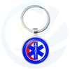 Factory direct sale custom medical ambulance emergency rescue Keychain