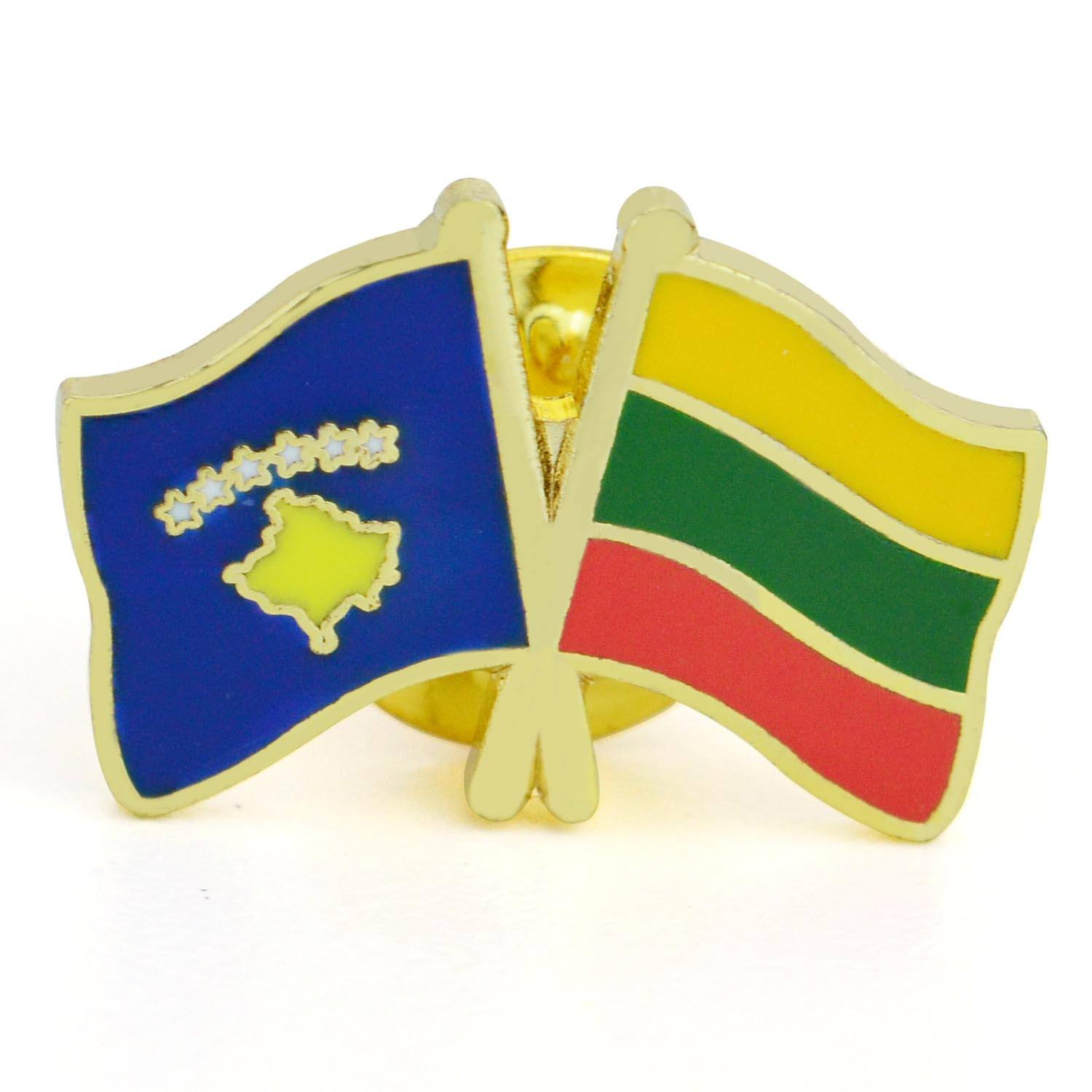 Wholesale Manufacture Customize Logo Brooch Custom Blank Metal Enamel Country Flag Badge Lapel Pin