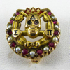Custom Delta Sigma Pi ΔΣΠ Business Fraternity Member Badge Pin 