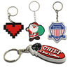 Manufacturer Soft Silicone Gift Logo Key Chains 2D 3D Cartoon Anime Personalized Key Chain Soft Rubber Pvc Custom Keychain