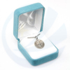 Saint Benedict Sterling Silver Medal with 18" Chain