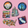 Design Logo Photo Souvenir Sticker 3d Metal Refrigerator Magnets Fridge Imanes De Refrigerador Memo Note Custom Fridge Magnet
