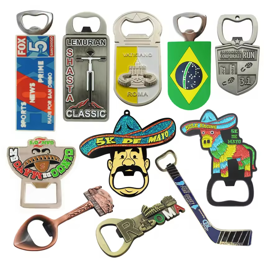 Sublimation Beer Bottle Opener Custom Carabiner Opener Bottle for Wedding Gift Metal Wine Bottle Opener