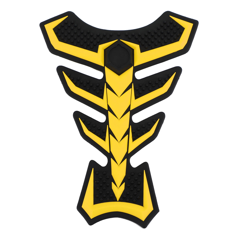 Custom 3D Rubber Universal Motorcycle Fuel Gas Tank Pad Protector Decal Sticker Vehicle