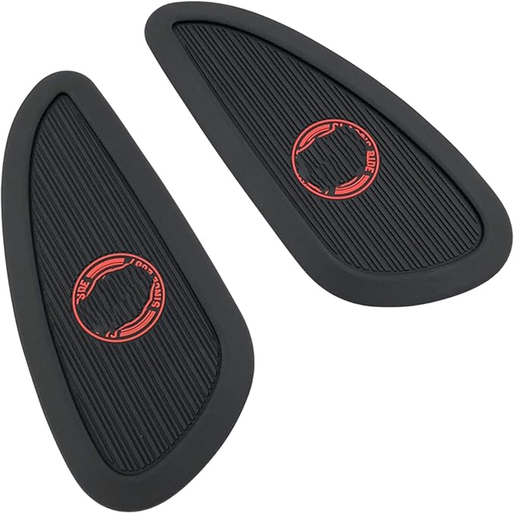 Custom PVC Rubber Motorcycle Tank Pad Protector Decal Knee Grip Tank Protector for Bike Branding Factory Manufacturer