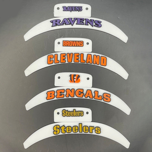 Custom PVC Helmet Bumper Strip Helmet Edge Protector Rubber Impact Guard for Football Lacrosse Hockey Helmets Factory Manufacturer