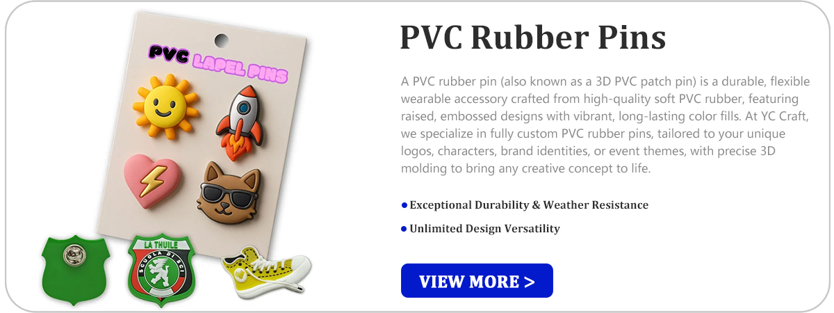 pvc rubber pins