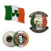 Irish Socialist Republic Irish Flag Enamel Pin Emblem