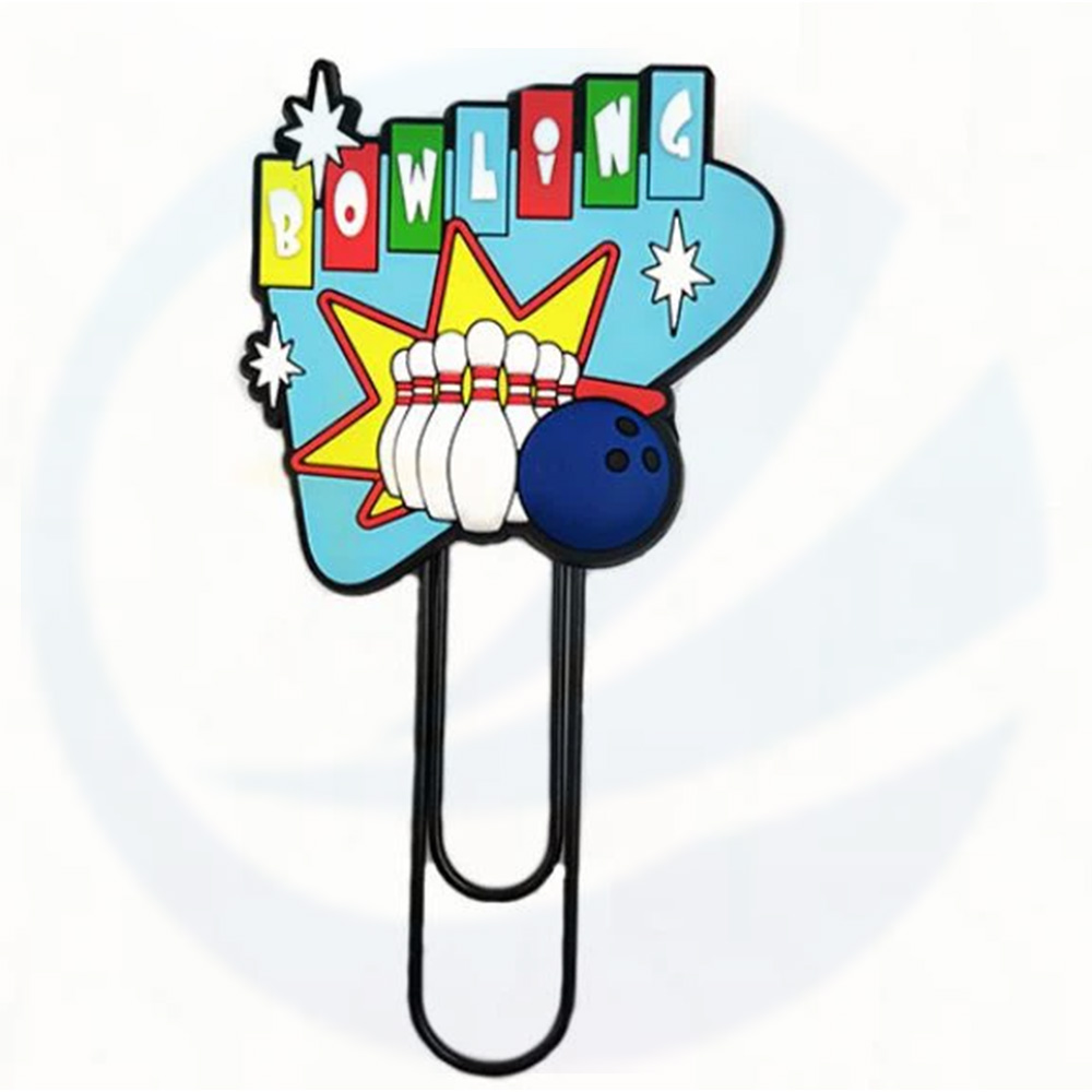 3D Cartoon Rubber Souvenir Bookmark Cheap PVC Cute Bookmarks