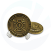 Metal 2D Epoxy Challenge Coin