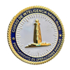 Custom Soft Enamel Logo Metal 3d Embossed Colombia Gold Coin