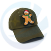 Gingerbread Man Hook And Loop PVC Rubber Patch | Christmas Tactical Patch