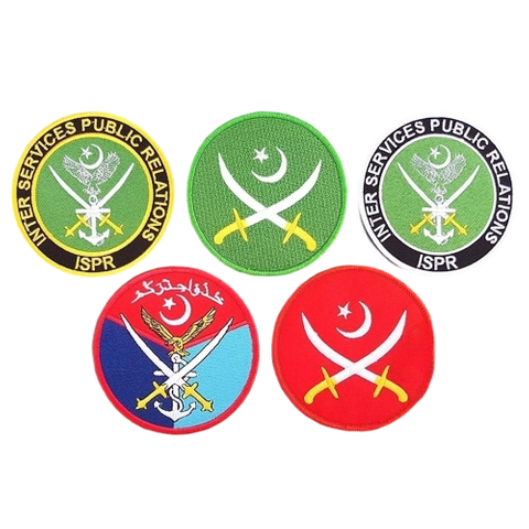 High Quality Middle East Pakistan Embroidery Custom tactical Patches Embroidery Clothes Applique Brand Logo Iron on Custom Patches