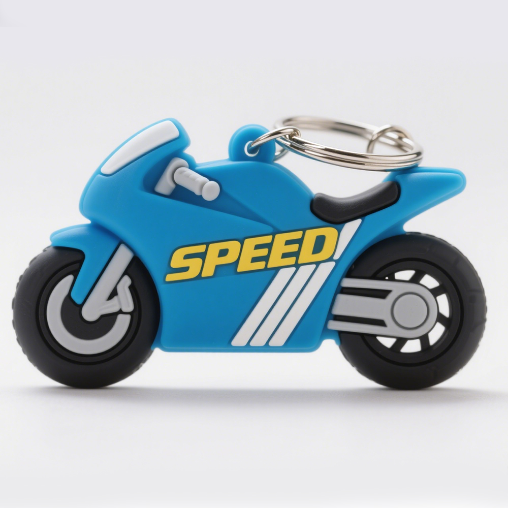 Best Seller Promotion Gift Motorbike Motorcycle Soft Pvc Key Chain Customize Rubber Key Chain