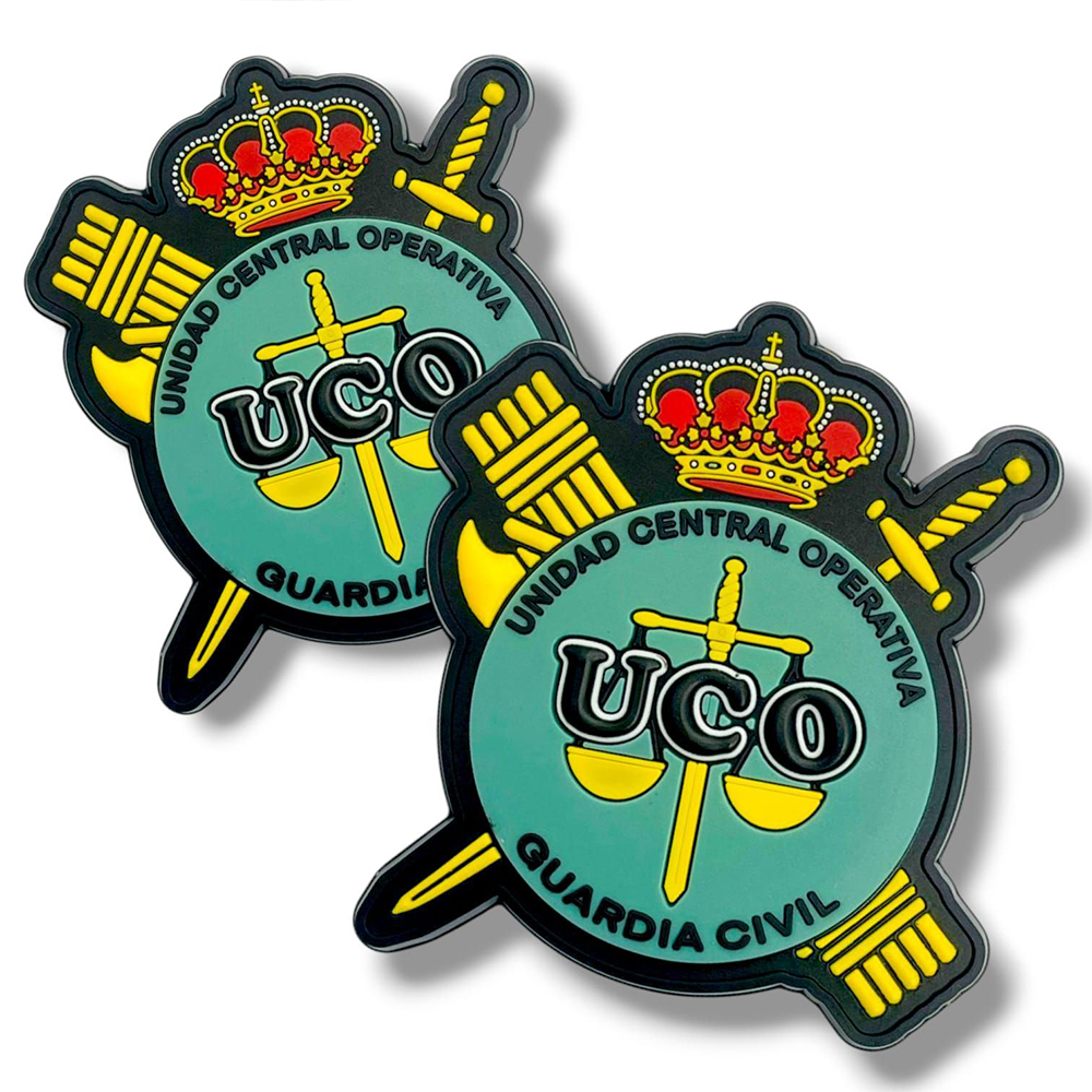 Factory Supply Low Price Spain 3D Debossed Rubber Silicone Patches Custom Sew On Soft PVC Patches for Clothing Bags Hats