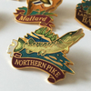 Wholesale Metal Badge Custom Logo Company Brand Enamel Lapel Pin Brooch 2d 3D Gold Plated Fish and Game Fishing Competition Resin Epoxy Pins for Clothes