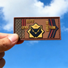 Custom Portugal Airsoft Style PVC Patch Soft Rubber 3D Logo Label Personalized Hook and Loop Badge for Clothing Bags Jackets