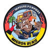 No MOQ Fire Prevention Patch Rubber Badge Silicone Patches Custom French Firefighters Fire Department PVC Patch for Clothing