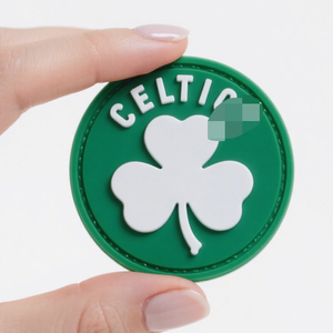 Customized Pvc Rubber Patch Pvc Patches 3d Rubber Silicone Sports Basketball Team Patch Labels for Clothing