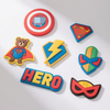 New Fashion Custom Rubber Patches PVC Soft Rubber Patch Label for Clothing Hats Jeans